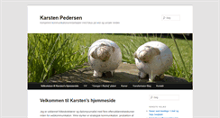 Desktop Screenshot of karstenpedersen.dk