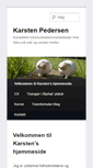 Mobile Screenshot of karstenpedersen.dk